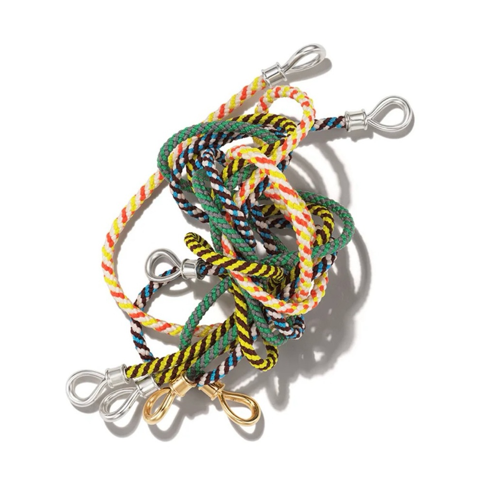 Marla Aaron, String Project 6” Greenbean Bracelet w/Silver Original Loops - Picture 8 of 8